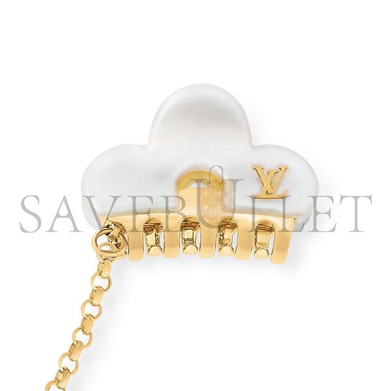 LOUIS VUITTON LV HAIR CLIP HANDBAG CHARM M02868